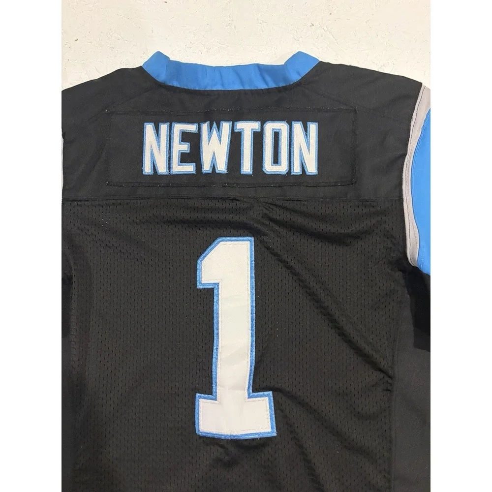 Nike Carolina Panthers Mens 40‎ Jersey Cam Newton #1 On Field NFL Football Black